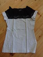 2x Damen Spitzentop Off-Shoulder gestreift / rosé von H&M XS Hessen - Eschwege Vorschau