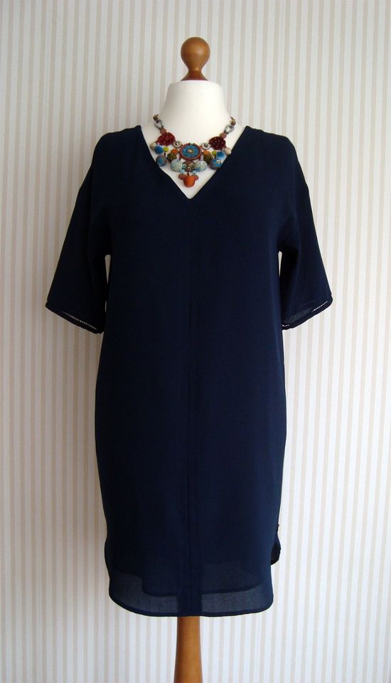 Luftiges Casual Kleid Scotch & Soda marine Gr. L/42 TOP Zustand in Stuttgart