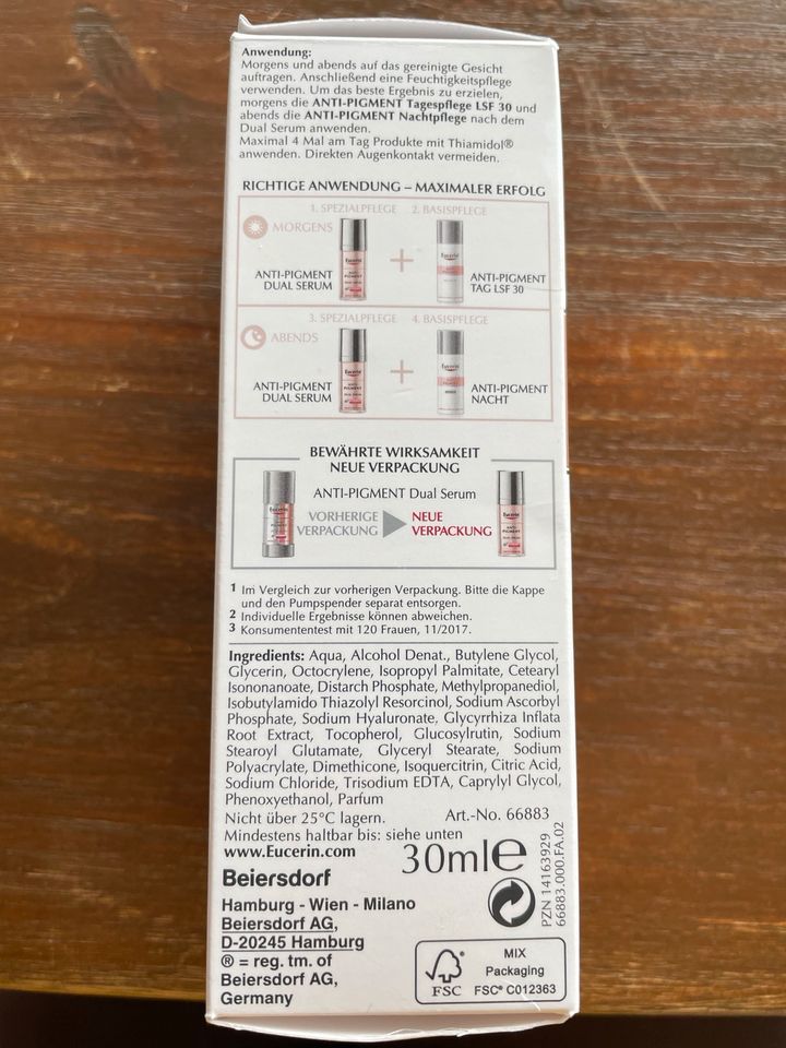 Eucerin Antipigment- Set in Öpfingen