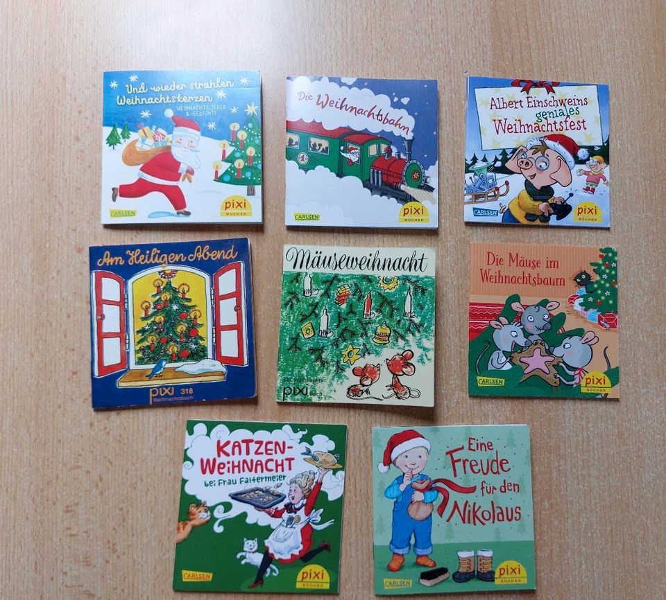 8 Mini-Bücher "Weihnachten"  +++ gelesen +++ in Hof (Saale)