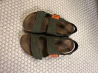 Kinder Sandalen Khaki grün gr 30 Birkis Klettverschluss Schleswig-Holstein - Reinbek Vorschau