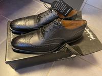 Business Schuhe Leder SW Brogue Gr.44 Rahmengenäht Frankfurt am Main - Nordend Vorschau