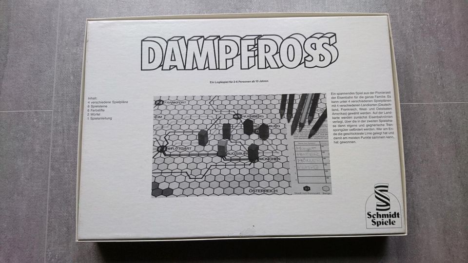 Dampfross 1984, ab 10 Jahre, Schmidt Spiele in Karben