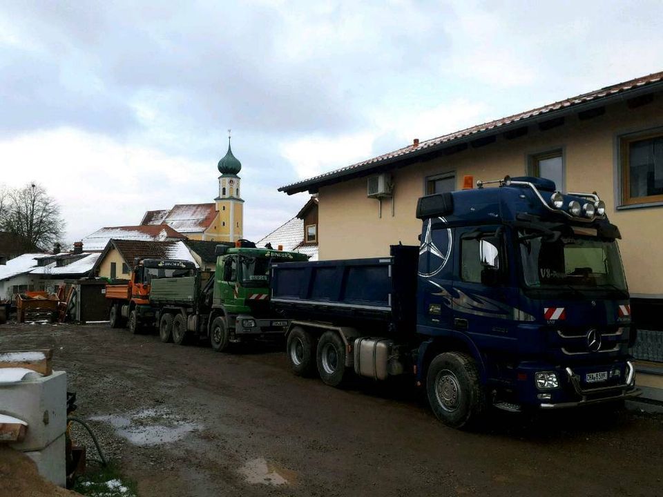 Transporte Aushub Schüttgutlieferung in Falkenstein