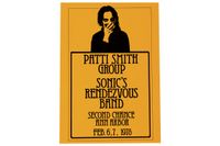 POSTER PATTI SMITH GROUP + SONICS RENDEZVOUS BAND LIVE '78 PLAKAT Brandenburg - Oranienburg Vorschau