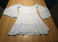 Tunika Carmenbluse Bluse Minikleid von Missguided Gr 44 hellblau Nordrhein-Westfalen - Rees Vorschau