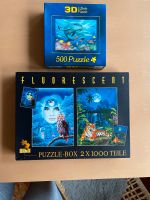 Puzzle 1000 Eule Tigger Fluoreszenz 500 Delfine 3D Wuppertal - Oberbarmen Vorschau