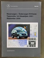 Mercedes Benz Neuerungen W163 M-Klasse 2000 2001 Niedersachsen - Söhlde Vorschau