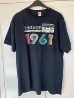 Herren T-Shirt Gr.XL Neu im Vintage Stil, schwarz Bayern - Pöcking Vorschau