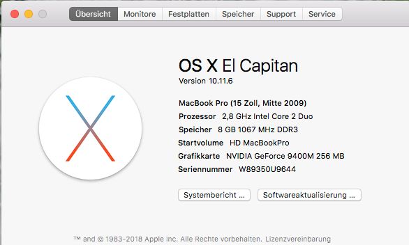 MacBook Pro 15", 2,8 GHz, Speicher 8 GB, SSD 1TB in Hamburg