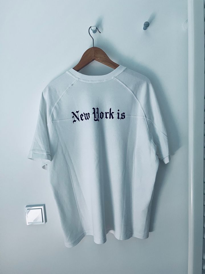 ALYX Visual Shirt Gr M weiß Baumwolle (NP:299,-€) *NEU* in Frankfurt am Main
