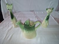 Keramik Katzen mit Gießkanne Mecklenburg-Vorpommern - Friedrichsruhe Vorschau