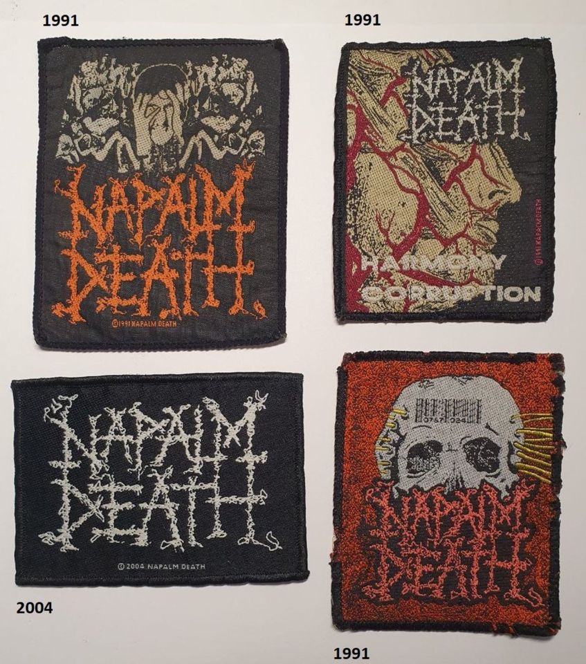 Death Metal Patches / Aufnäher (Morbid Angel, Cannibal Corpse) in Essen-West