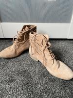 Beige Stiefeletten, Größe 38 Niedersachsen - Haren (Ems) Vorschau