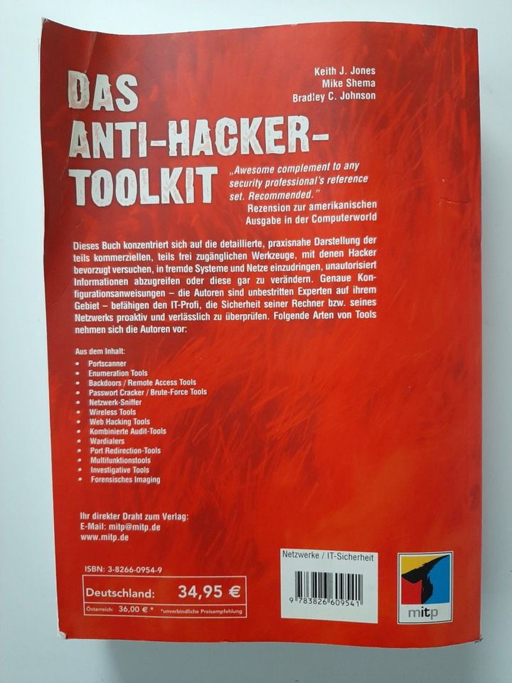 Ältere IT-Fachbücher (Netzwerk-Sicherheit, Linux und Windows) in Kirchberg an der Iller