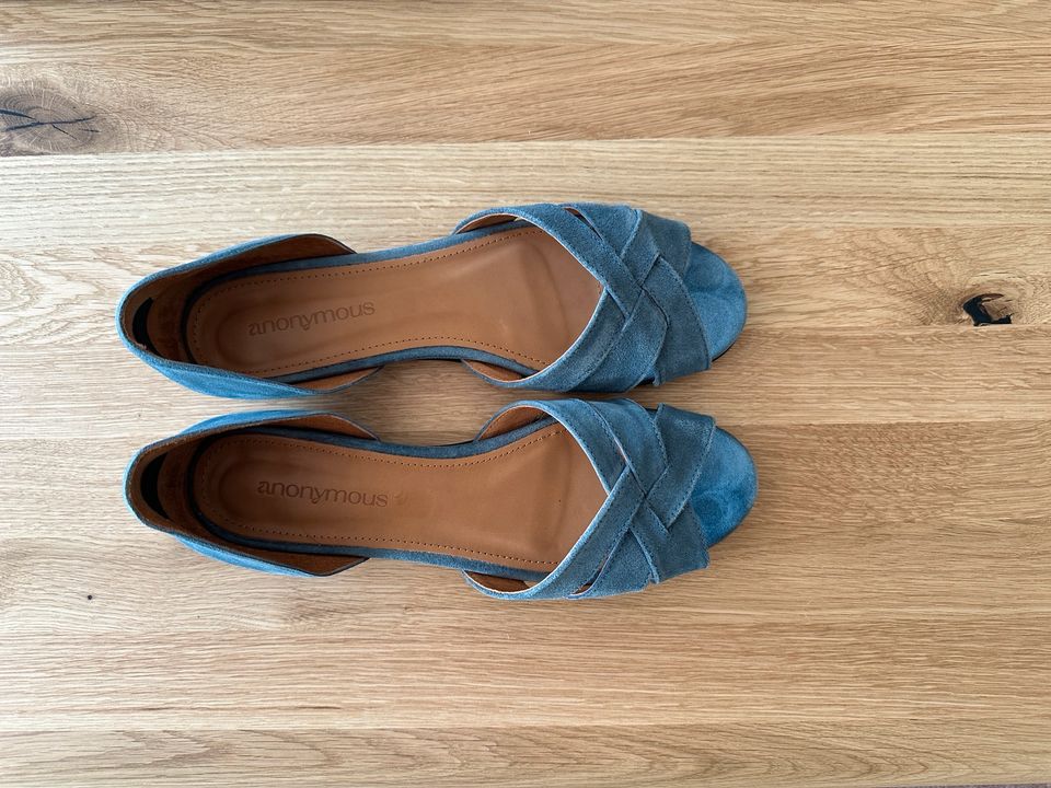 ❤️ anonymous copenhagen Sanni 20 denim Blue blau Ballerina 41 42 in Königswinter