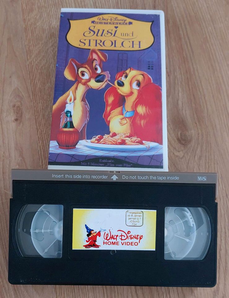 Disney Meisterwerke Susi und Strolch VHS Kassette 00582, 07091 in Berlin