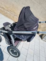 Kinderwagen Maxi Cosi mit Quinny Wanne und Eisbärfußsack Bayern - Büchlberg Vorschau