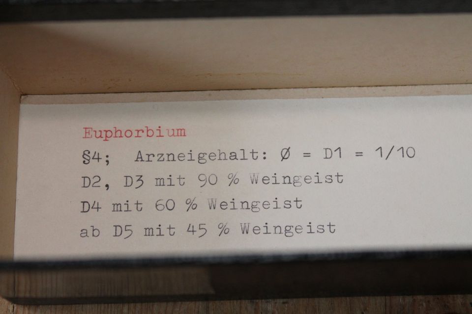 Apotheker-Nachlaß.Homöopathische Rarität.Für Liebhaber..... in Wald-Michelbach