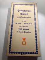 Geburtstagslichte mit Leuchterchen, DDR, Kerzen Rheinland-Pfalz - Hackenheim Vorschau