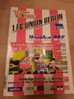 Union Berlin gegen Hertha Programmhefte Nichtraucherhaushalt Friedrichshain-Kreuzberg - Friedrichshain Vorschau