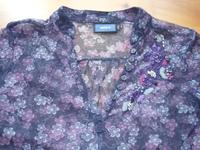 Mexx Damen Langarmbluse Gr.S blau/lila/rosa Nordrhein-Westfalen - Netphen Vorschau