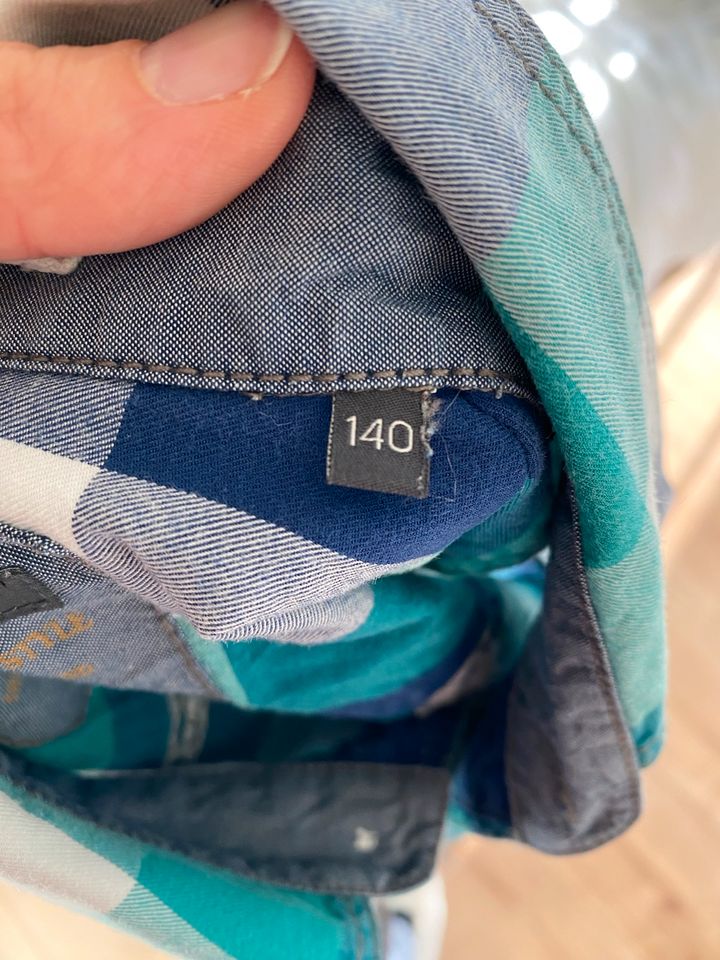 Marc O‘Polo Hemd f. Jungen, blau grün Karos, Gr. 140 *TOP* in Hamburg
