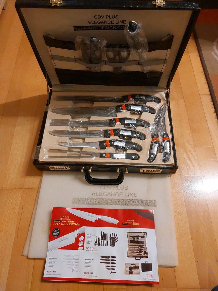 Verkaufe neues 24-teiliges Messer/Gabel/Scherenset von CDV PLUS in München
