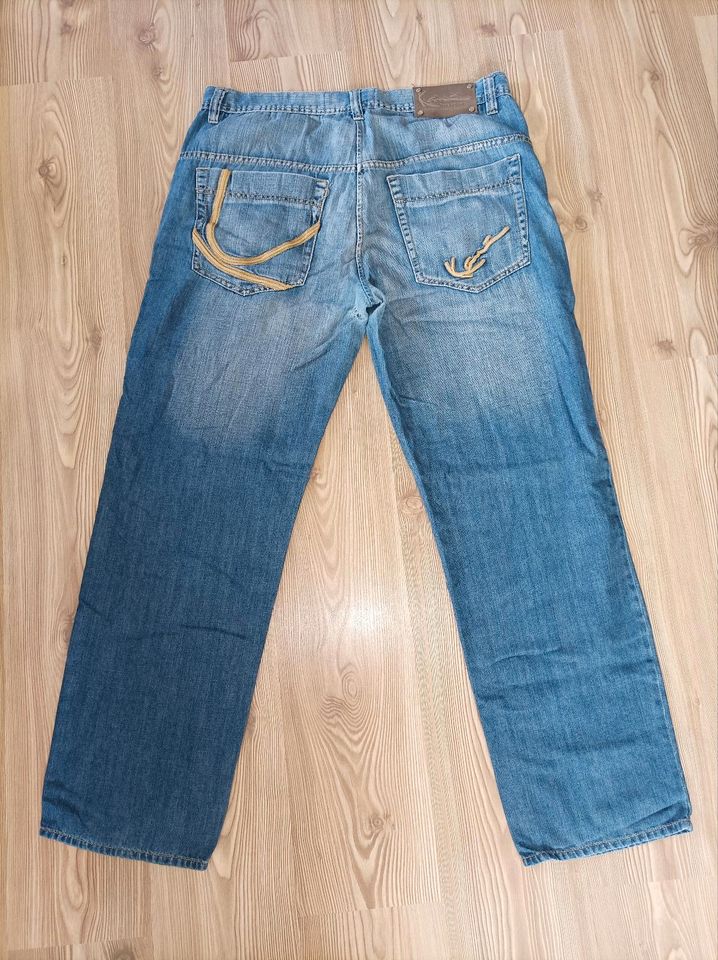 Karl Kani Baggy Jeans Vintage Größe 40/34 blau in Mühlhausen