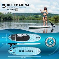 SUP Moana 2023 - Stand Up Paddle 325x85x15cm Double Layer NEU Hessen - Limburg Vorschau