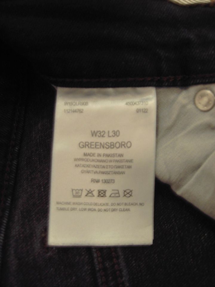 Wrangler Herren Jeans Greensboro Gr. 32/30 W15QLR90B Smoke Blue in Gangelt
