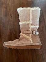 Hellbraune gefütterte Stiefel Hessen - Schauenburg Vorschau