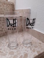 Bierglas/Biergläser Duff Beer Simpsons Baden-Württemberg - Bad Schönborn Vorschau