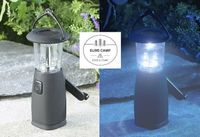 NEU Solar Kurbel Akku Lampe Laterne für Camping Zelten Wohnwagen Nordrhein-Westfalen - Ennepetal Vorschau