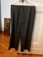 Uniqlo Olive Green Wide Pleated Pants Berlin - Neukölln Vorschau