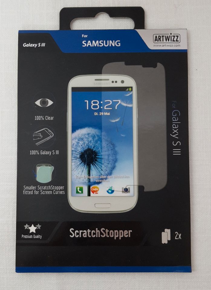 Artwizz ScratchStopper Schutzfolie für Samsung Galaxy S3 in Ismaning