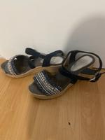 Sandalen Keilabsatz Kork GR. 39 Bayern - Regensburg Vorschau