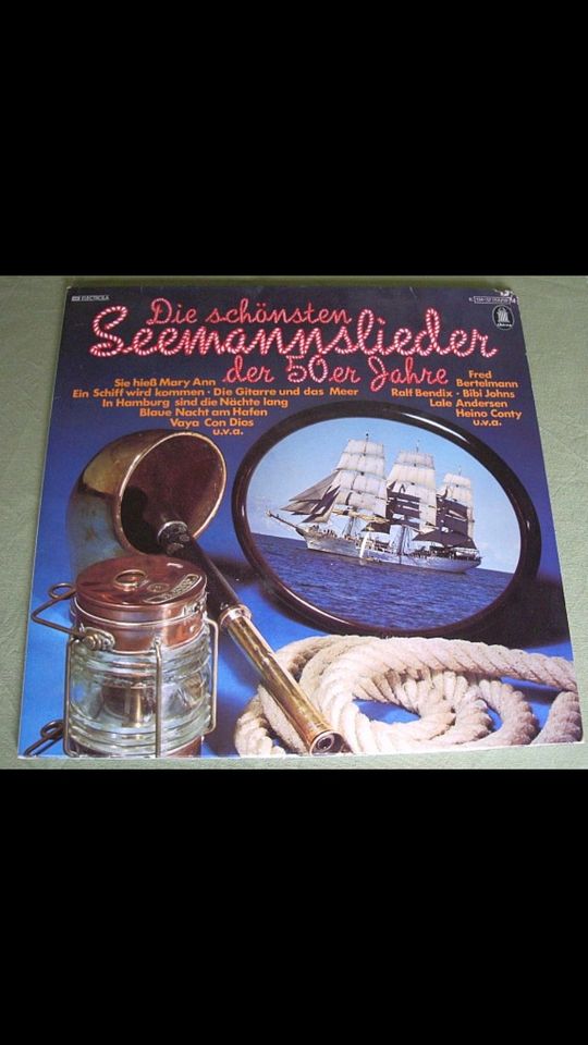 Seemannslieder, Ahoi, 13LP's - Schallplatten in Neuhaus am Inn