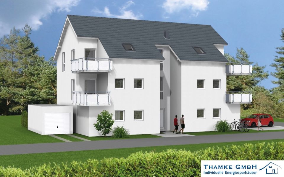 Neubau 2ZKB Wohnung mit Balkon in Bexbach in Bexbach