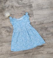 H&M Kleid Gr 98 / 104 blau weiß Harburg - Hamburg Eißendorf Vorschau