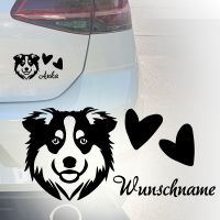 Auto Aufkleber | Australian Shepherd | Personalisiert | Aussie Köln - Köln Merheim Vorschau