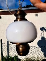 Große schwere rustikale Lampe bronze-farben weiß Hänge-Leuchte Baden-Württemberg - Gernsbach Vorschau