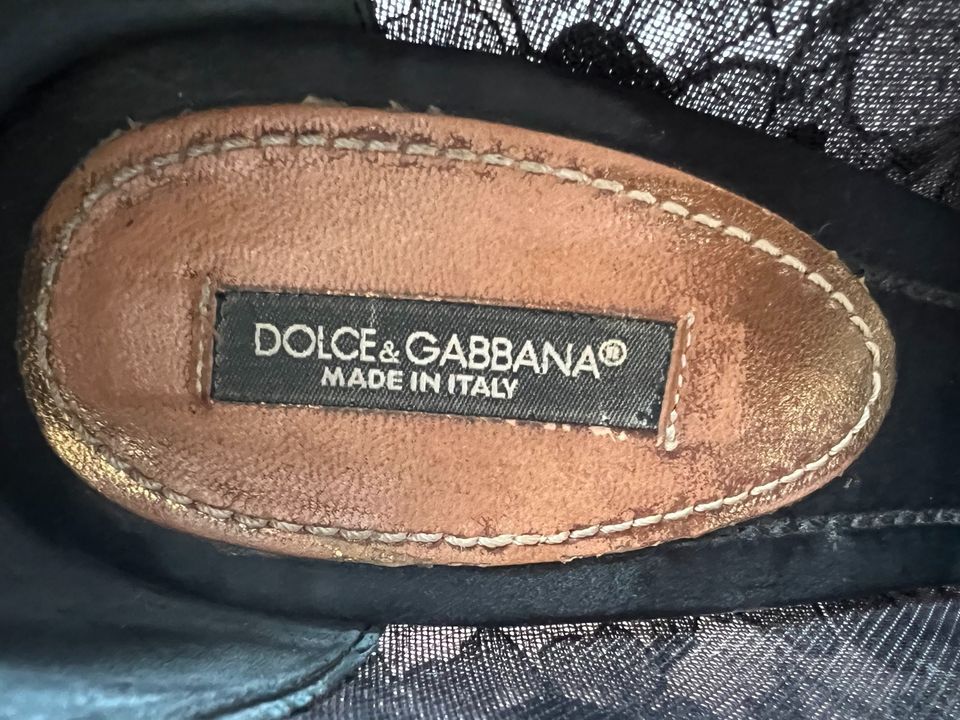 DOLCE & GABBANA High Heels Pumps Spitze schwarz 39 in Rendsburg