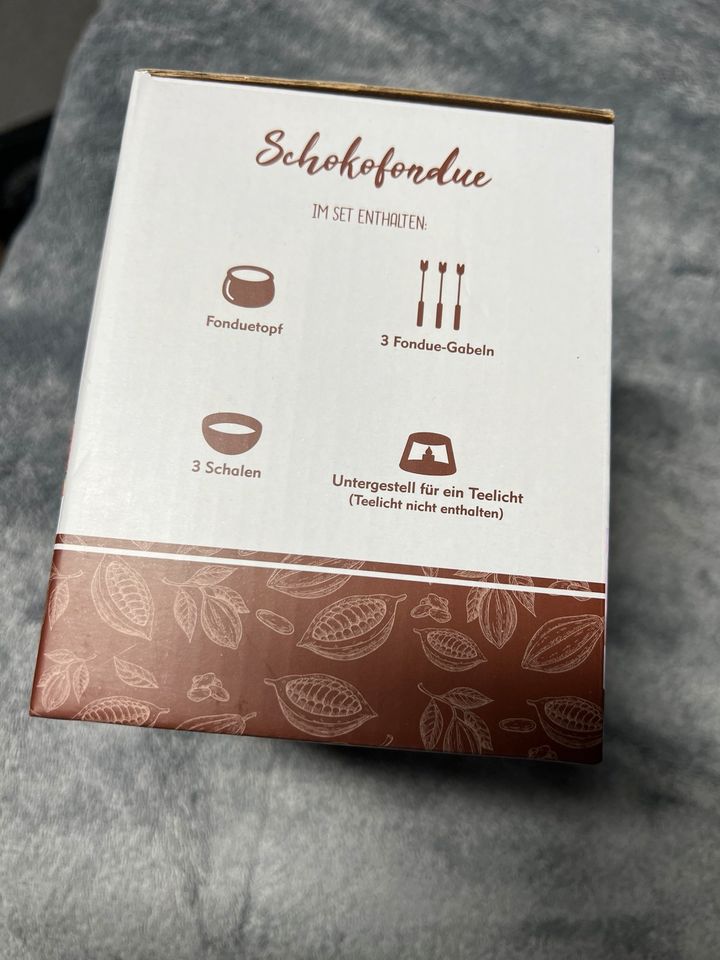 Schoko Fondue Set neu in Bayreuth