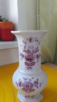 Vintage Blumenvase DDR VEB Lichte Blumenmuster, Tischvase Leipzig - Sellerhausen-Stünz Vorschau