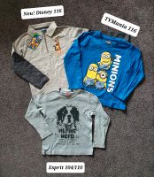 3x Shirts Esprit Disney Minions Tigger Gr. 104 / 110 / 116. Baden-Württemberg - Brühl Vorschau