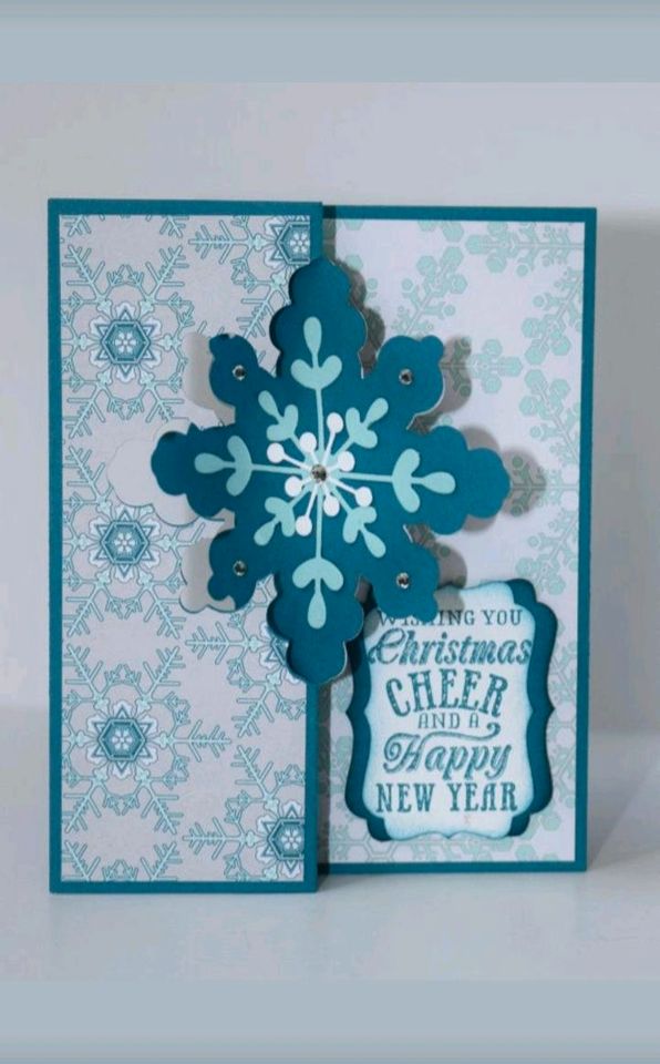 Stampin up Sizzix Snowflake Card Thinlits 135855 Neu Weihnachten in Bielefeld