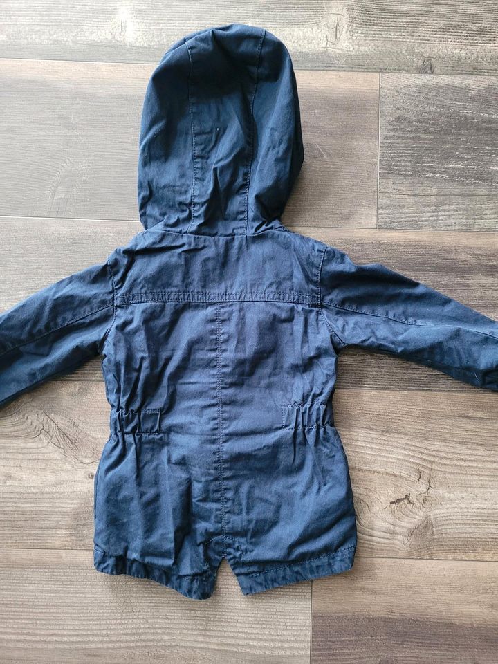 Jacke Parker Gr. 74/80 blau TOP ZUSTAND Mantel in Apen