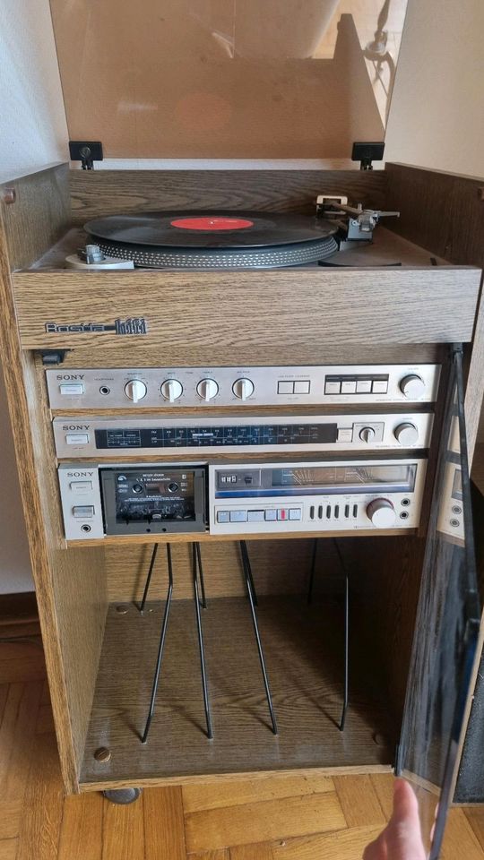 Rosita hifi vintage Sony Anlage Kassette Radio plattenspieler in Rheda-Wiedenbrück