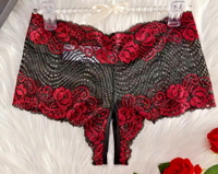 Sexy Slip overt Gr. 3 XL  Gr. 48-50 rot schwarz  für Big DAME neu Mecklenburg-Vorpommern - Neubrandenburg Vorschau